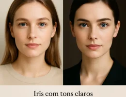 7 Passos de Análise da Íris + Contraste Pessoal para Valorizar Você